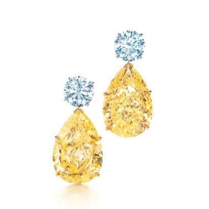 canary diamond earrings